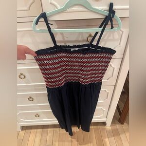 BRAND NEW w/TAGS Janie and Jack Blue Smocked Top Tank Dress Sz 16